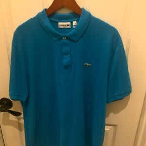 Lacoste Men's Bright Blue Polo Shirt